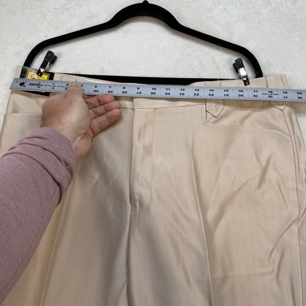 Vintage Western Cowboy Suit Pearl Snap Rodeo Rockabilly Stage Tan 48x40